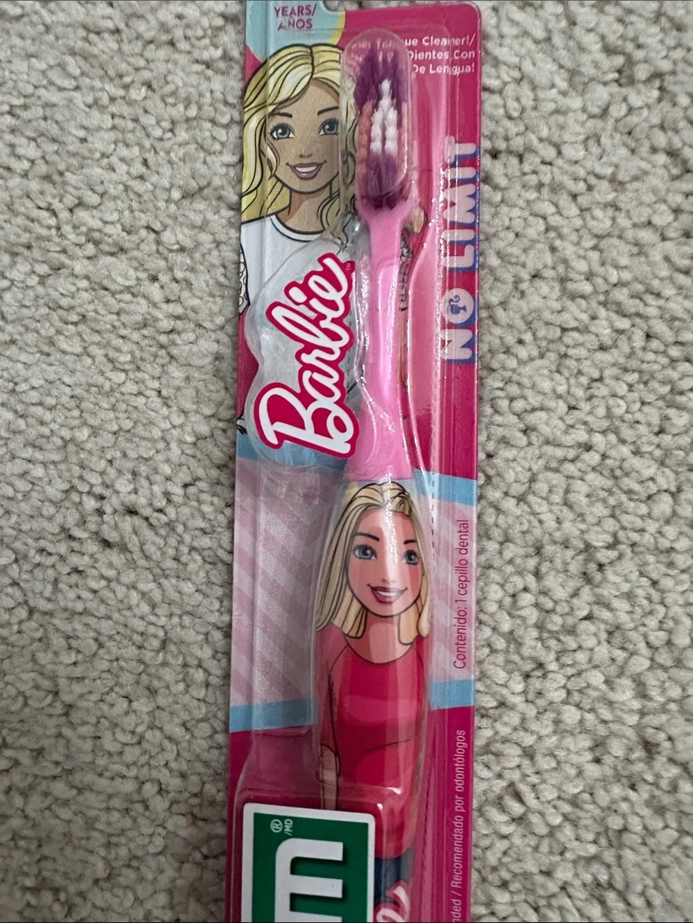 Barbie Kids Toothbrushes Pack - Pink - Bundle of 5